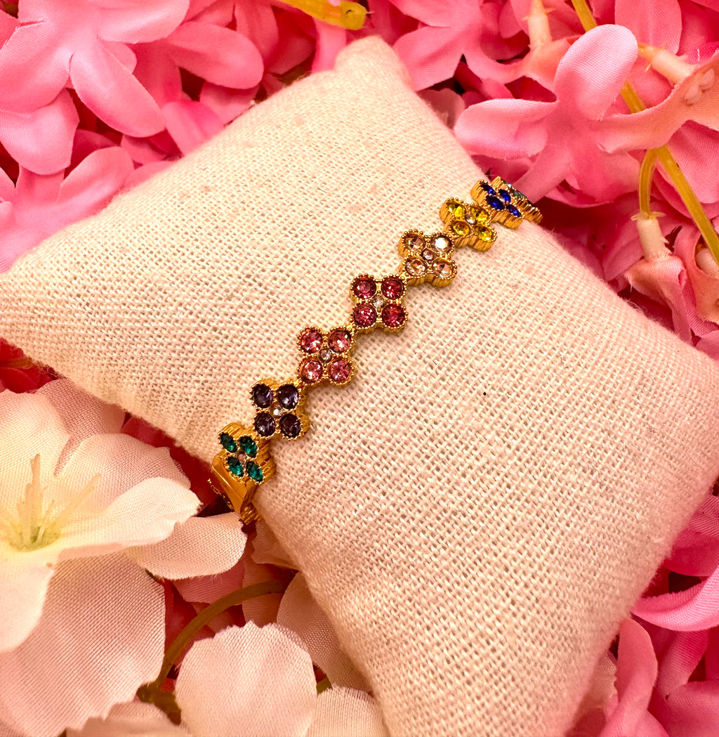 Bracelet signature trèfles