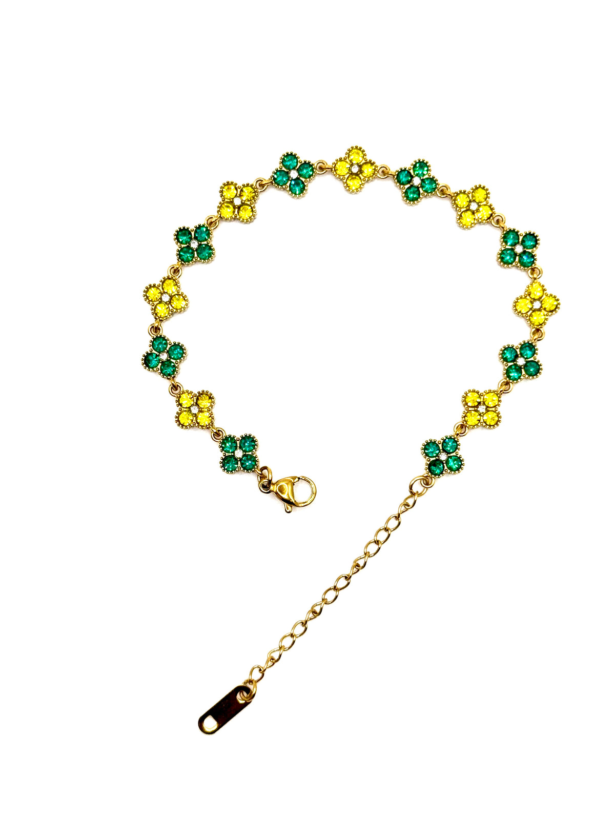 Bracelet trèfles duo