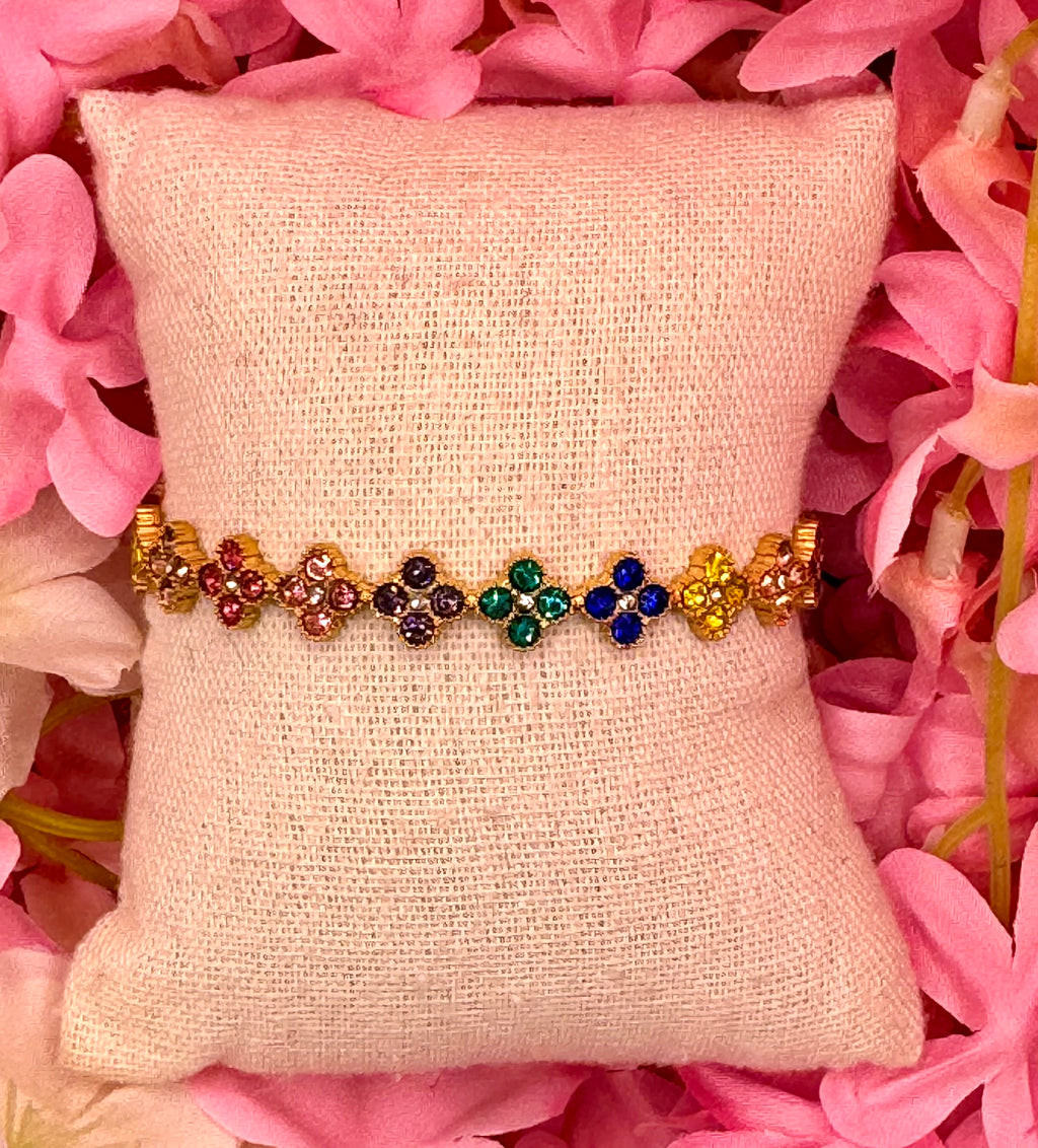 Bracelet signature trèfles