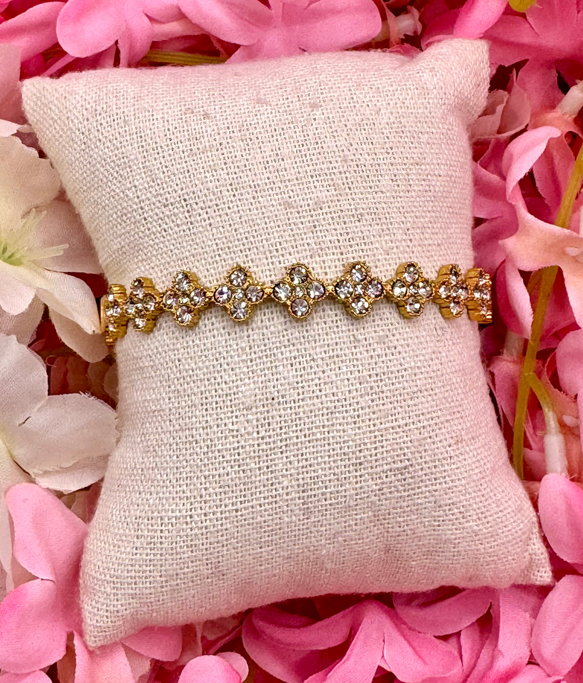 Bracelet signature trèfles